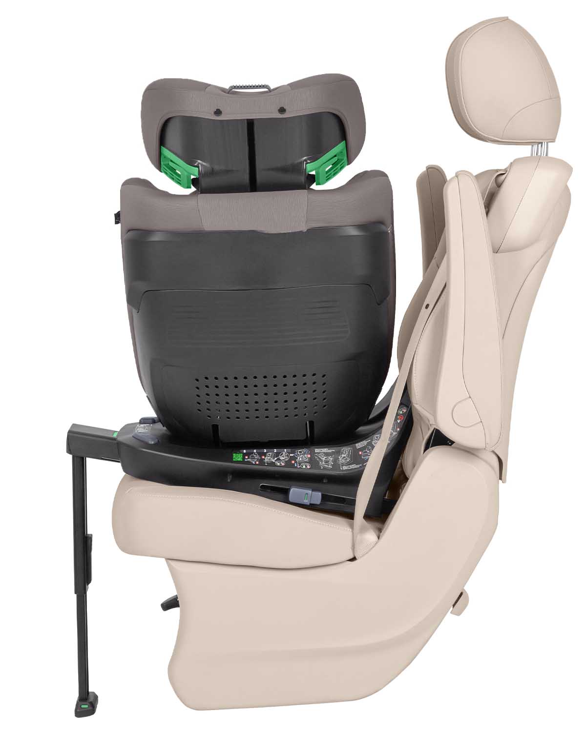 Автокресло Meteorit Fusion 2025 Корпус сидения воздухопроницаемый благодаря вентилируемой конструкции.